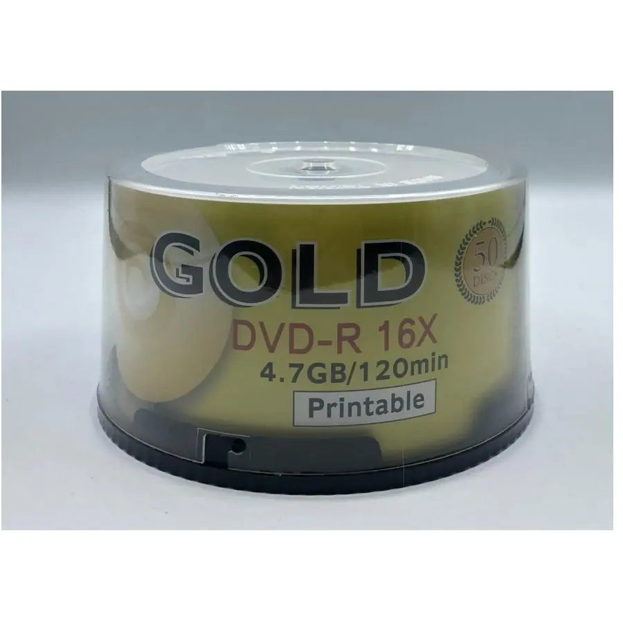 Gold DVD-R 16x | Optiki Disk 4,7GB 120min