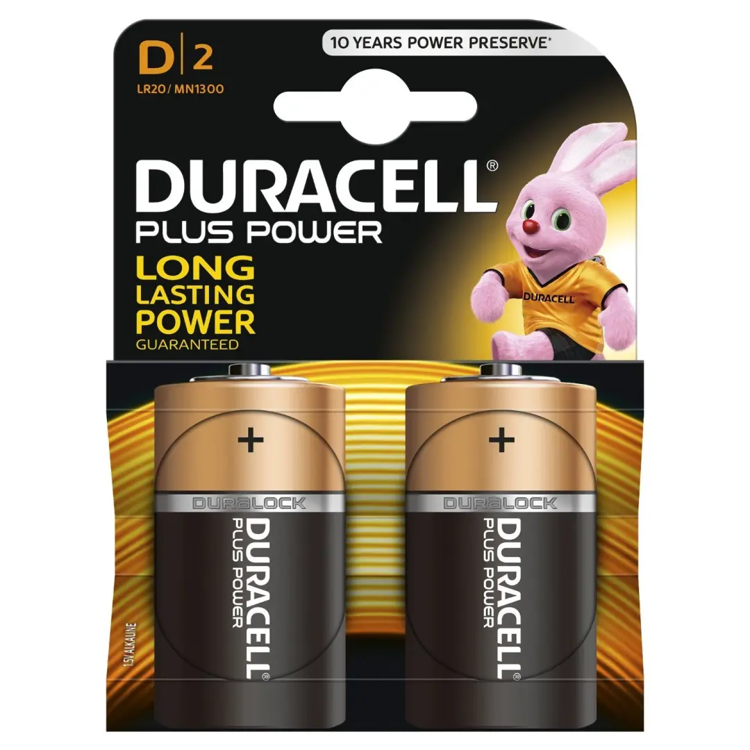 Duracell LR20/MN1300 | D Alkalin Batareýka 2-li