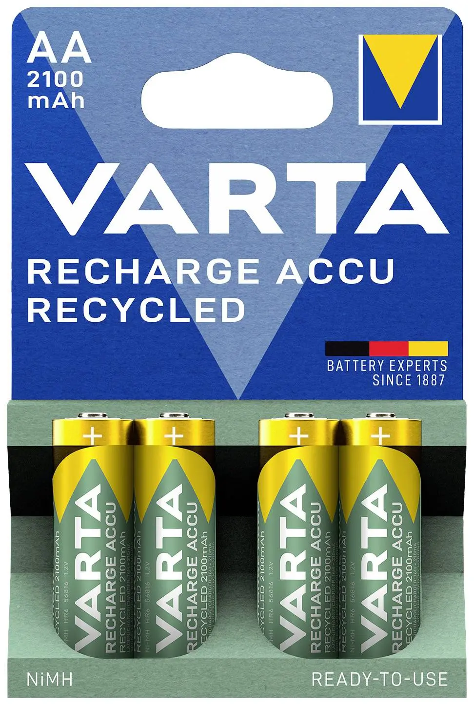 Varta 56816 | AA Rechargeable Battery 2 pcs NiMH