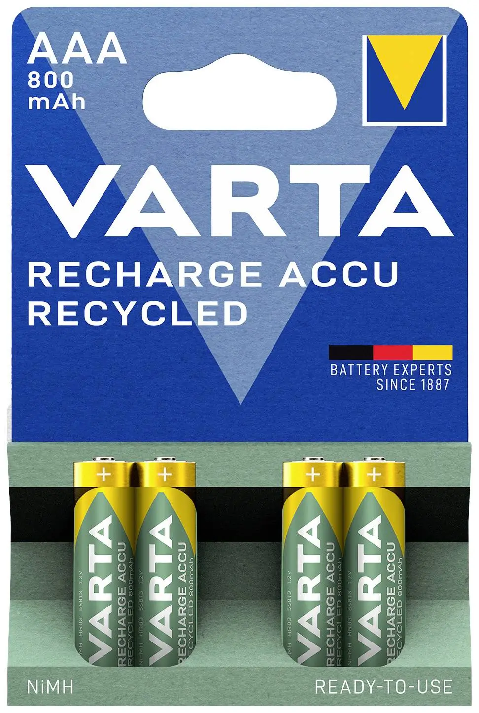 Varta 56813 | AAA аккумуляторная батарея 2 шт NiMH
