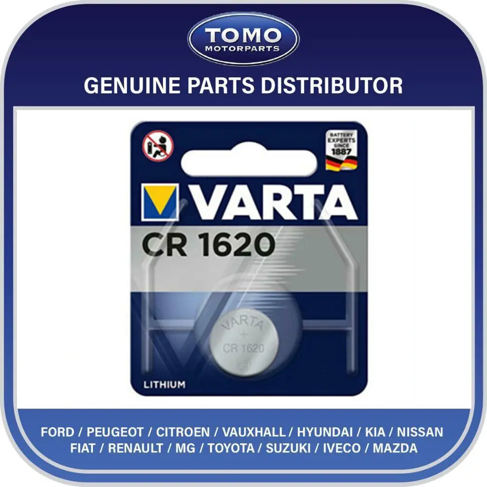 Varta CR1620 | Литиевая таблетка 3В долгий срок службы