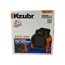 Kzubr KEFH-3000 | Электрическая тепловая пушка 3 кВт для промышленности