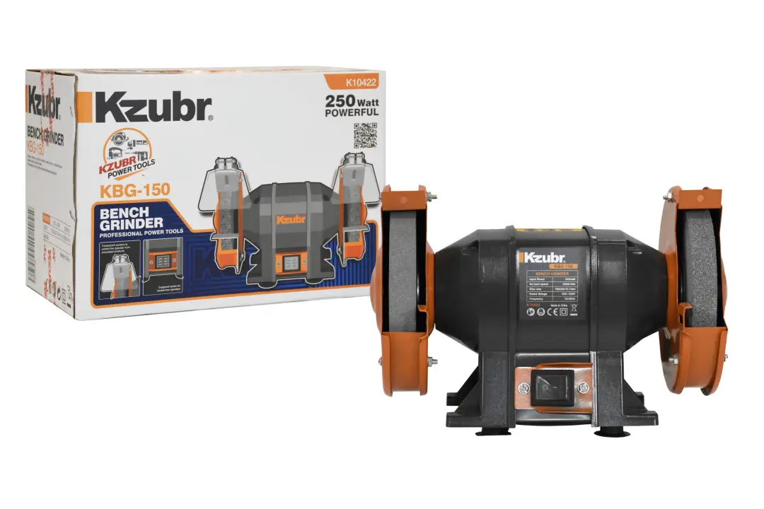 Kzubr KBG-150 | Bench Grinder Heavy-Duty Precision