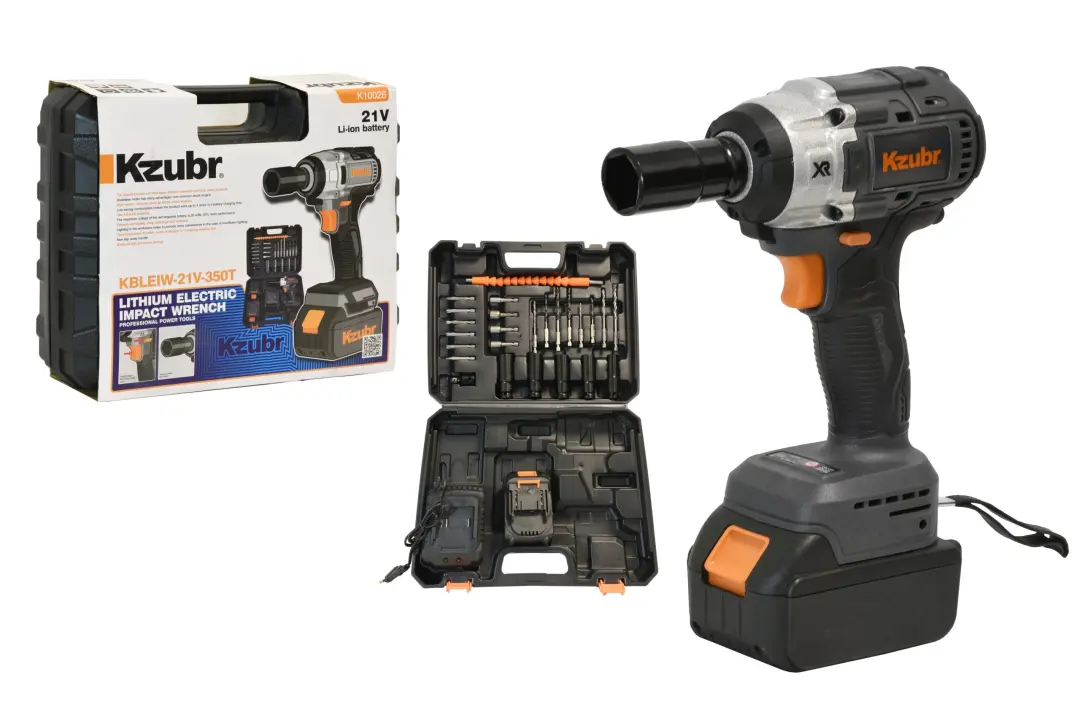 Kzubr KBLEIW-21V-350T | Аккумуляторный шуруповерт 21В набор