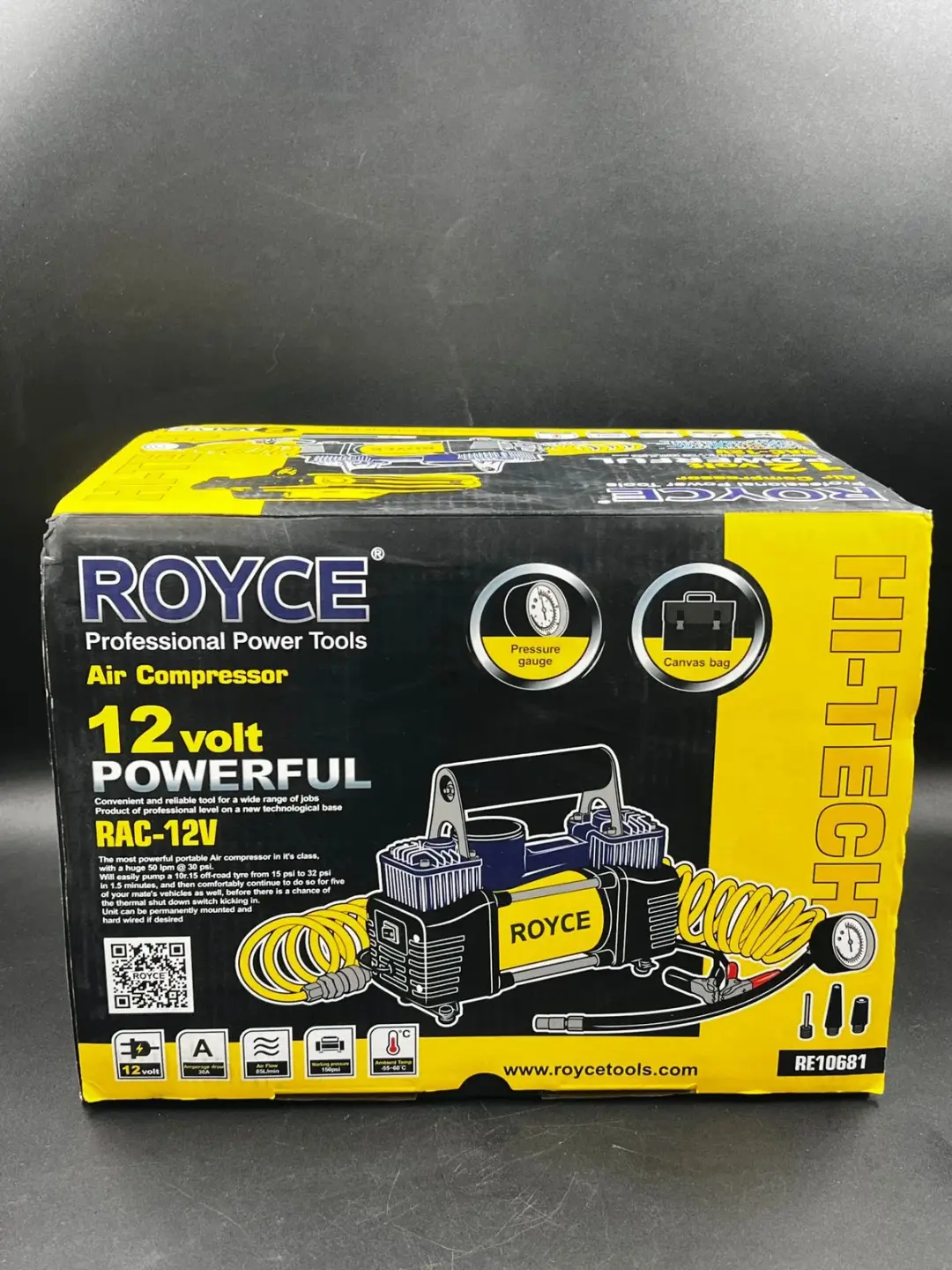 Royce RAC-12V | Пуско-зарядное устройство и насос 12В