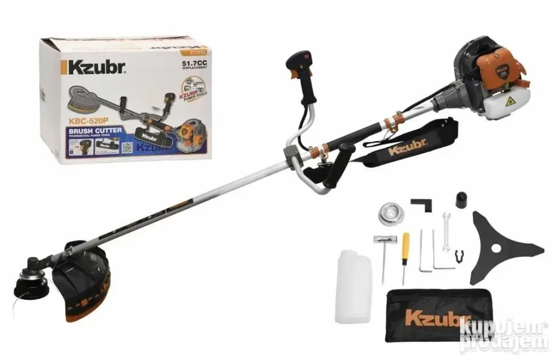 Kzubr KBC-520-2 | Gasoline Lawn Mower 2-Stroke Engine
