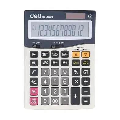 Generic N/A | Calculator Dark Grey Office Essential