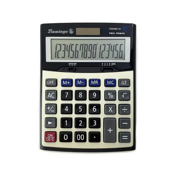 Flamingo F-CD279016RP BK | Electronic Calculator Standard Display