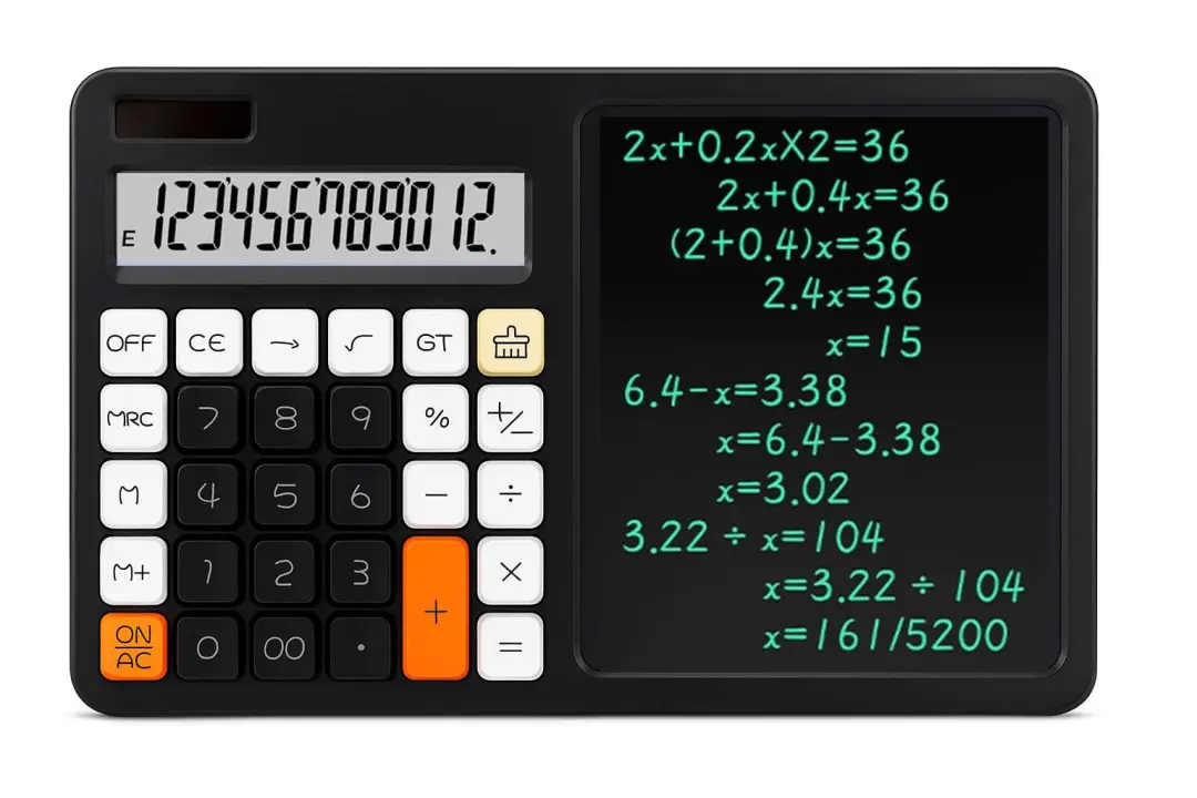 Calculator 12 Digit Dual Power