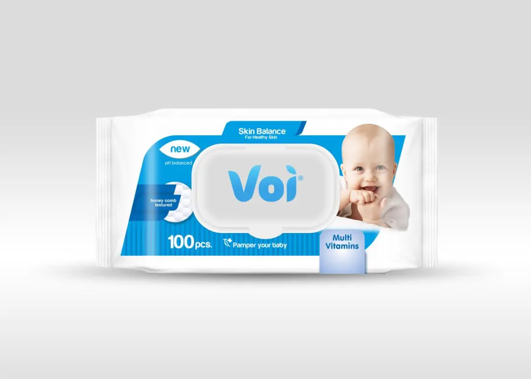 VOI SML-W003 | Детские влажные салфетки 100 шт мультивитамин