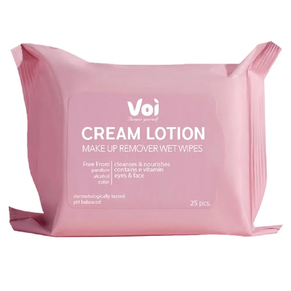 VOI SML-W012N | Kremli makiýaj salfetkasy 25 sany