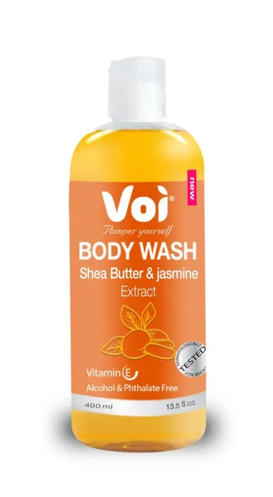 VOI SML-L037 | Duş geli 400 ml shea ýagly, jasminli