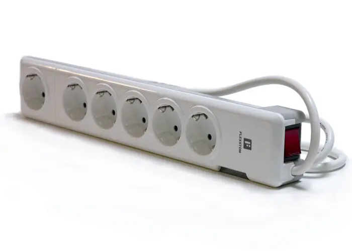 FLEXSTON PPC6U30 | Power Surge Protector 6 Universal Outlets 3 m Cable