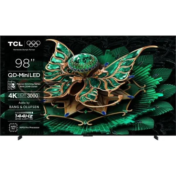 TCL 98P8L | Mini LED Akylly Telewizor 98" 4K 144Hz VRR