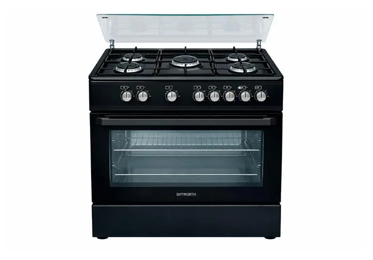 Skyworth 6642 | Gas Stove Black High-Efficiency Commercial