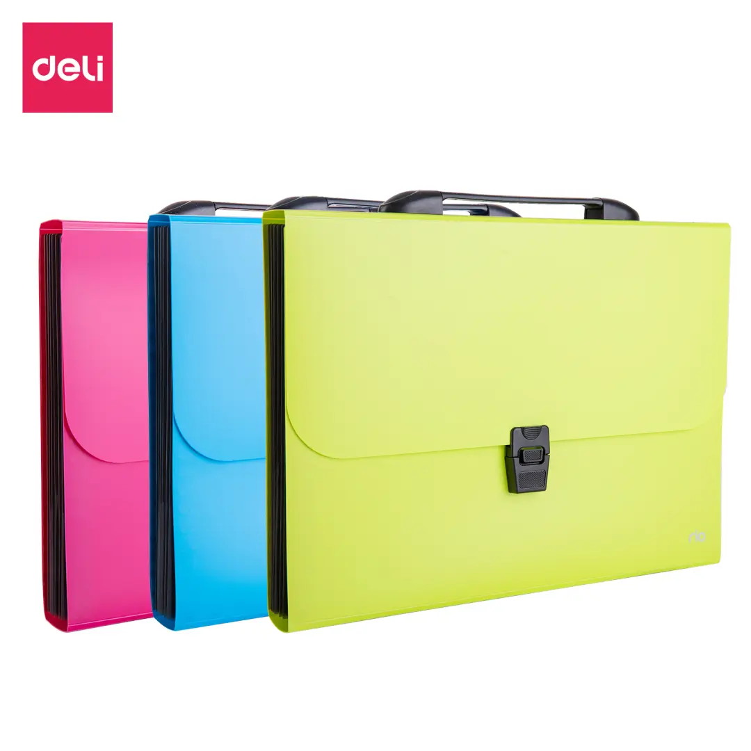 Deli B40202 | Expanding File A4 7 Pockets