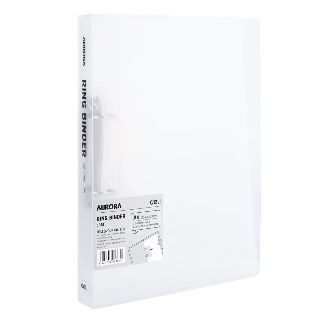 E5381 Ring Binder kalso papka | Папка-регистратор A4 на 500 листов