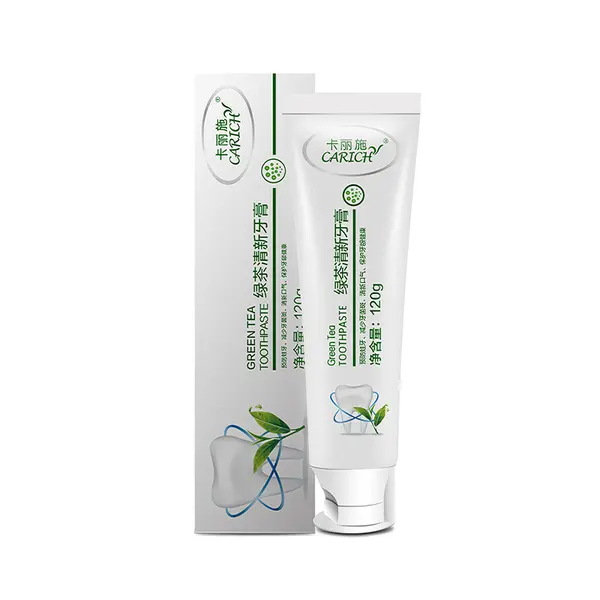 CARICH CCA034 | Зубная паста Green Tea Fresh 120 г Двуязычная