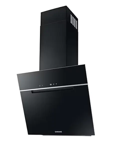 Samsung NK24C7070WB/UR | Настенная вытяжка 600мм чёрное стекло