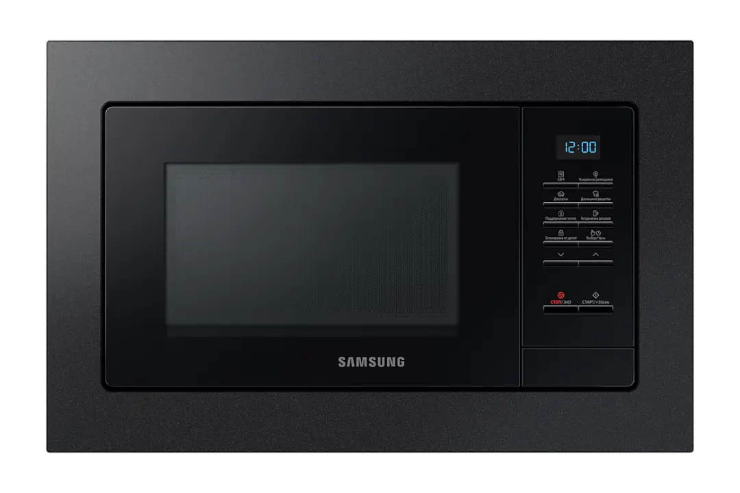 Samsung MS20A7013AB/BW | Встраиваемая микроволновая печь 20л БИОкерамика