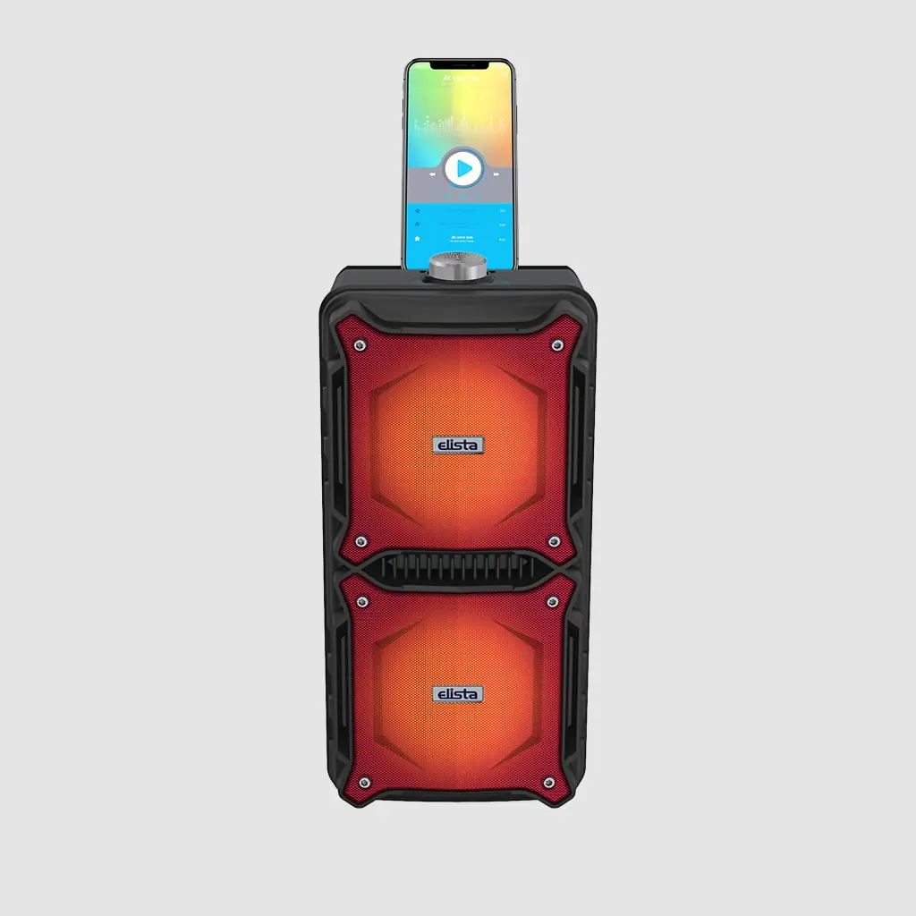 ELISTA ELS-MusiKing 1600 NRG-5501A | Portable Wireless Speaker Microphone Red