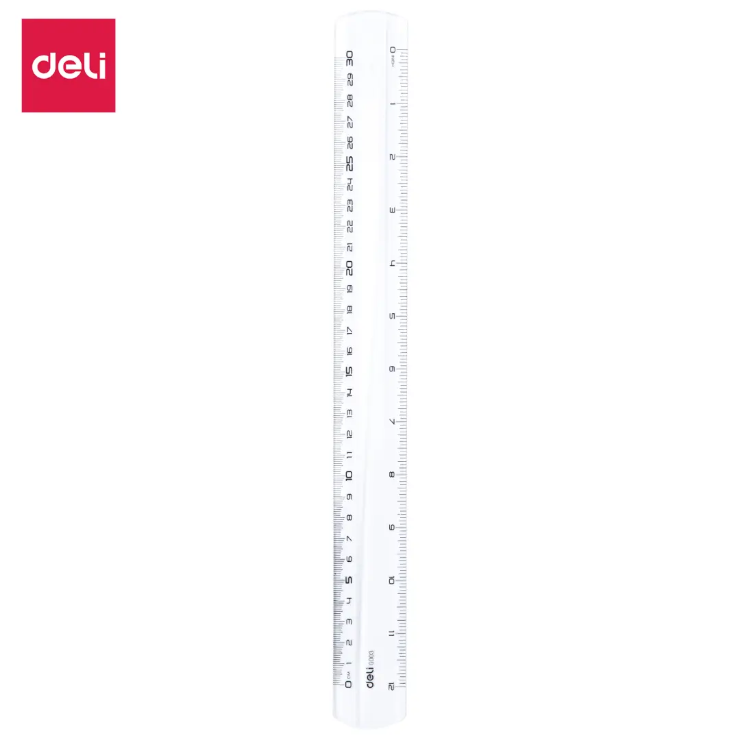 Deli G00312 | Линейка 30 см Пластик