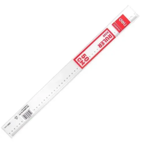 Deli 6250 | Plastic Ruler 50cm