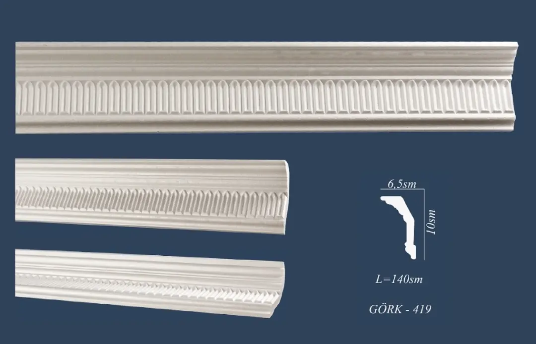 GORK-419 | Декоративный карниз 140x6,5 см