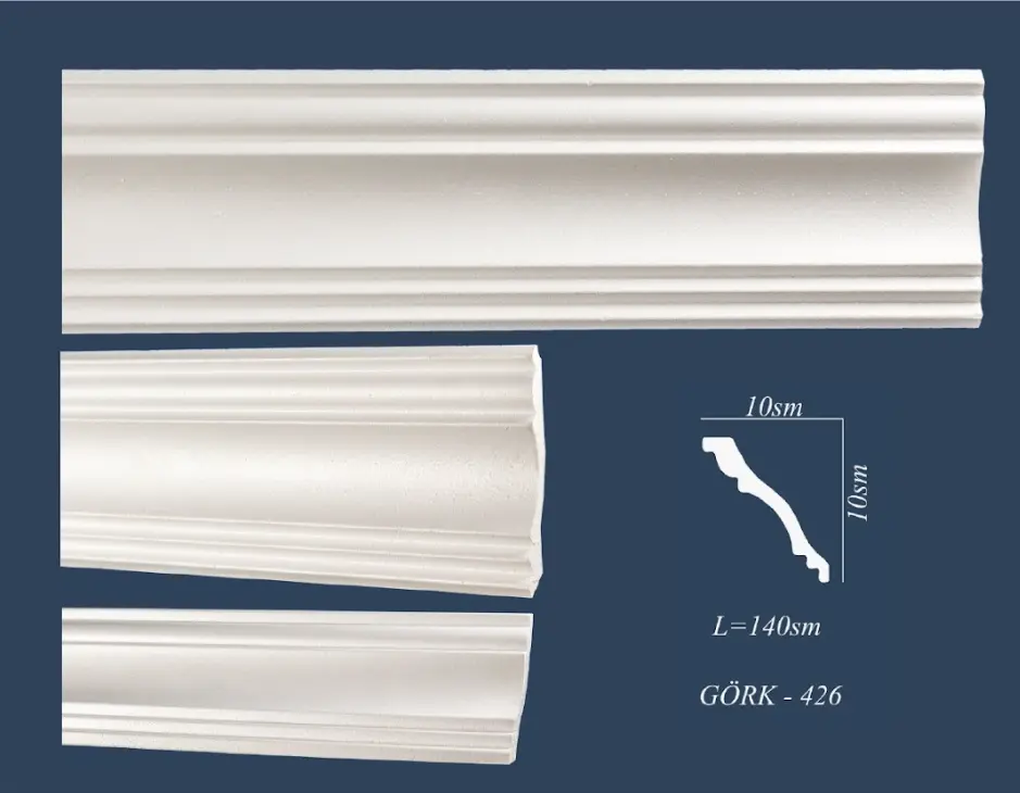 Ajayyp gork gork-426 | Decorative Cornice 140x14 cm