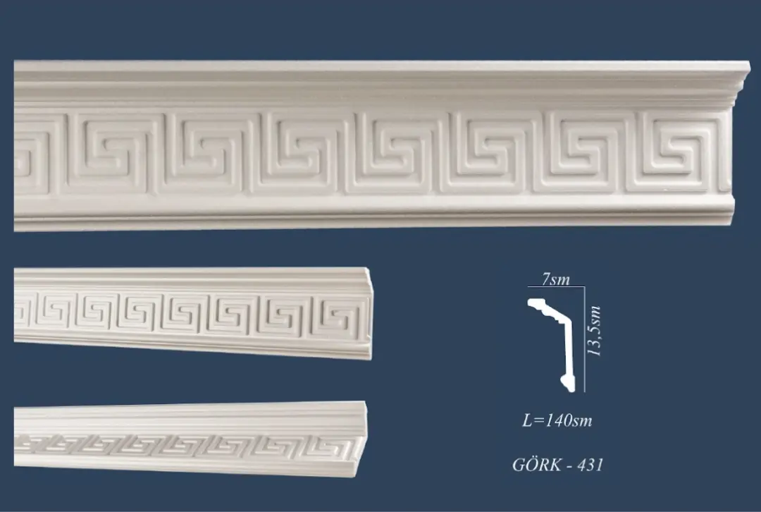 Ajayyp gork GORK-431 | Bezegli karniz 140x13,5 sm