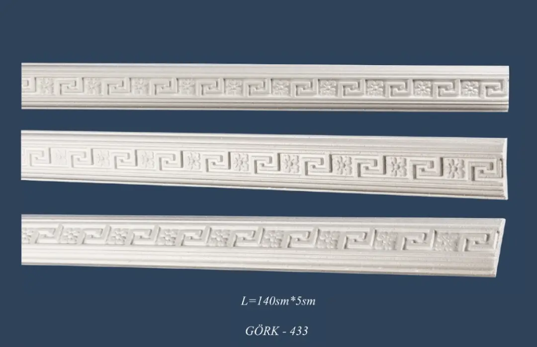 Ajayyp gork GORK-433 | Decorative Cornice 140x5 cm Premium Finish