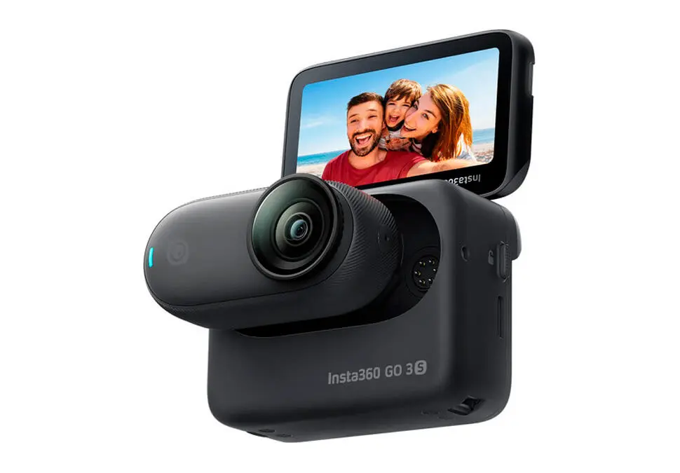 Insta360 GO 3S ACINSTA360GO3SB | Action Camera 4K Ultra Compact