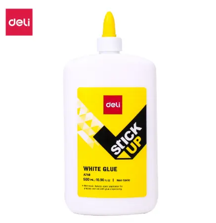 Deli A74813 | White Glue 500ml Large Volume Adhesive