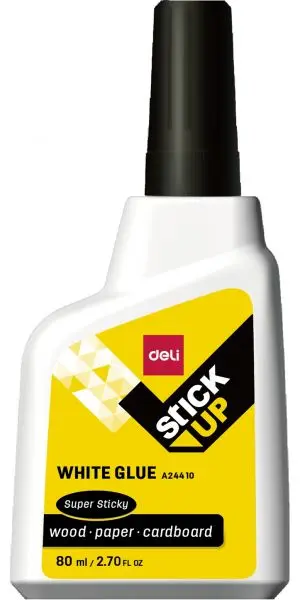 Deli A24410 | White Glue 80ml Squeeze Bottle