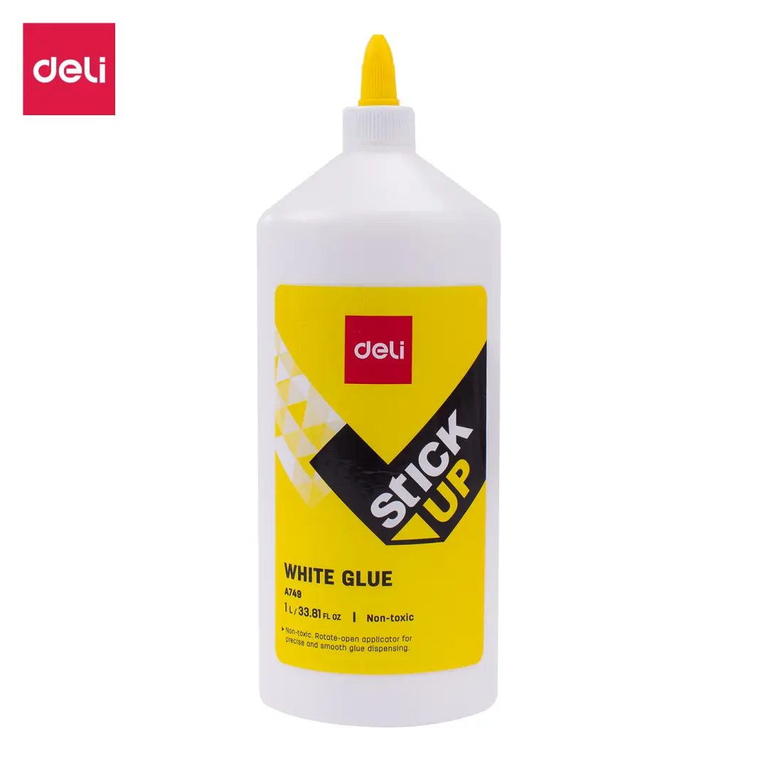 Deli A74913 | White Glue 1L Bulk Pack