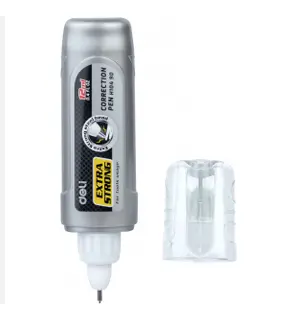 Deli H10490 | Корректирующая ручка, тонкий наконечник, быстро сохнет
