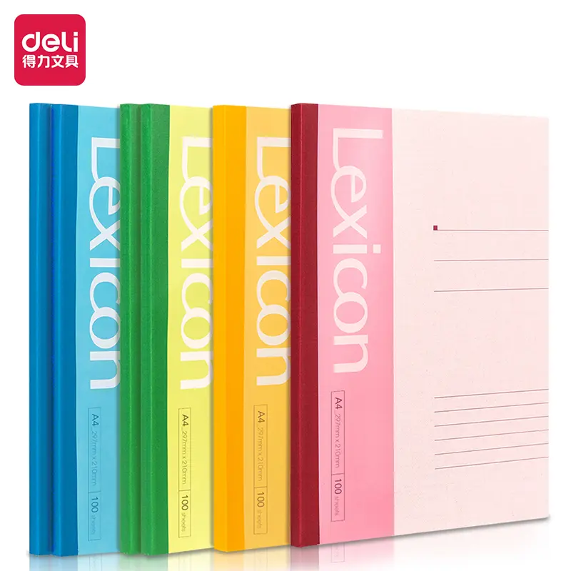 Deli 7660 | A4 Notebook 100 Sheets