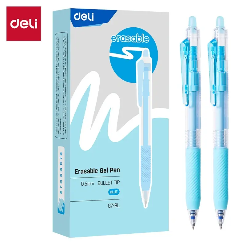 Deli G7-BL | Erasable Gel Pen 0.5mm