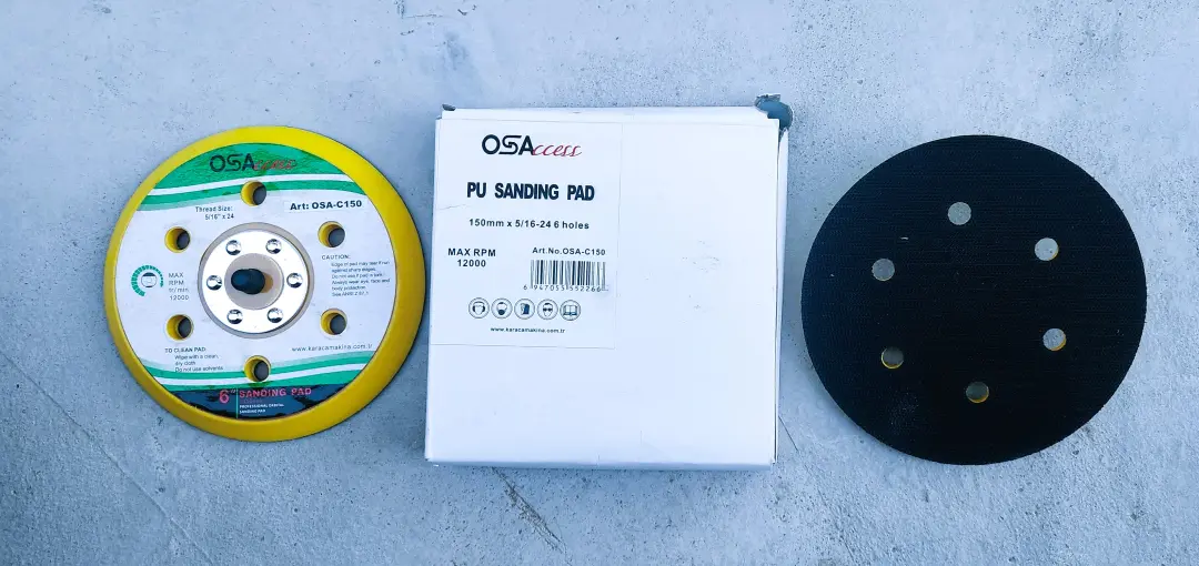 OSACCECC OSA-C150 | Pnewmatiki şlifleme diski gaýtadan ulanylýan