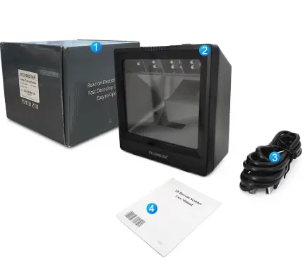 GTCODESTAR GT-9900A | Desktop Barcode Scanner High-Speed Data Capture