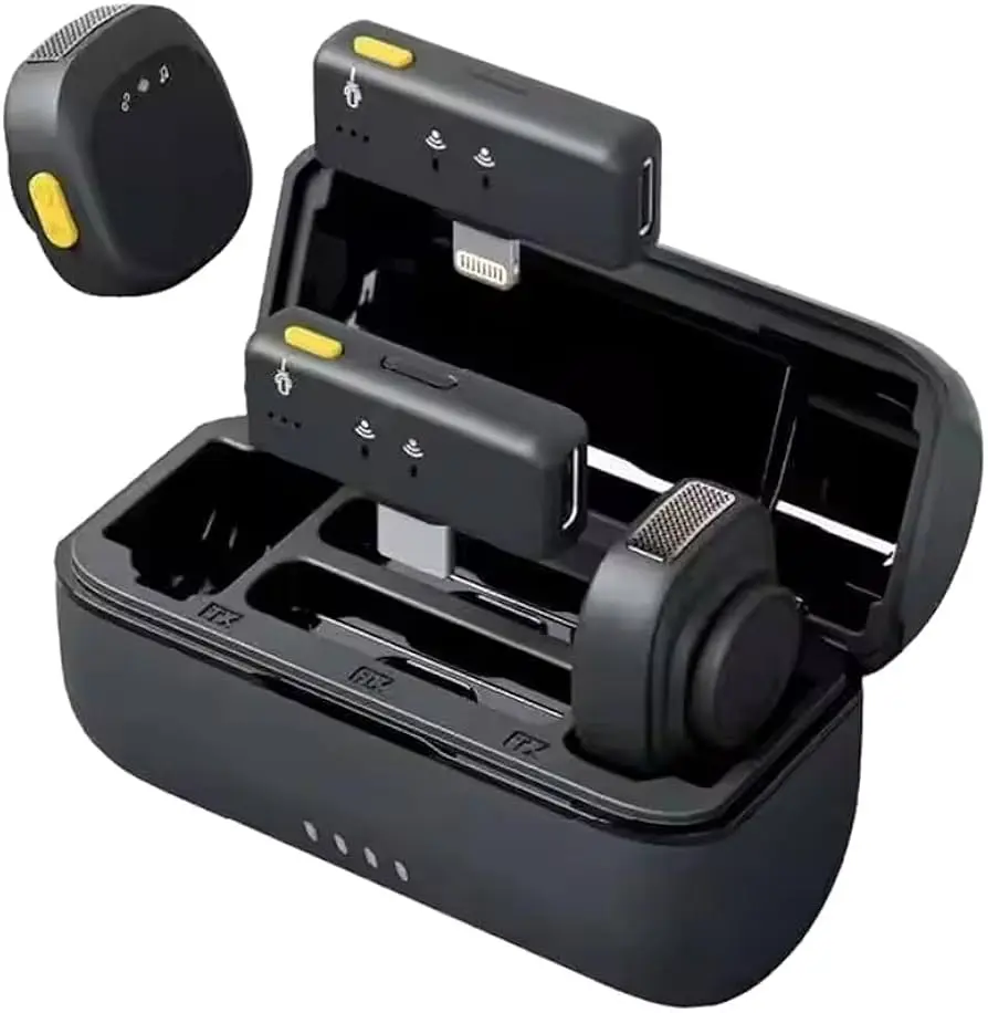 SX27 DK00001203 | Беспроводной микрофон Type-C + Lightning, 5ч работы