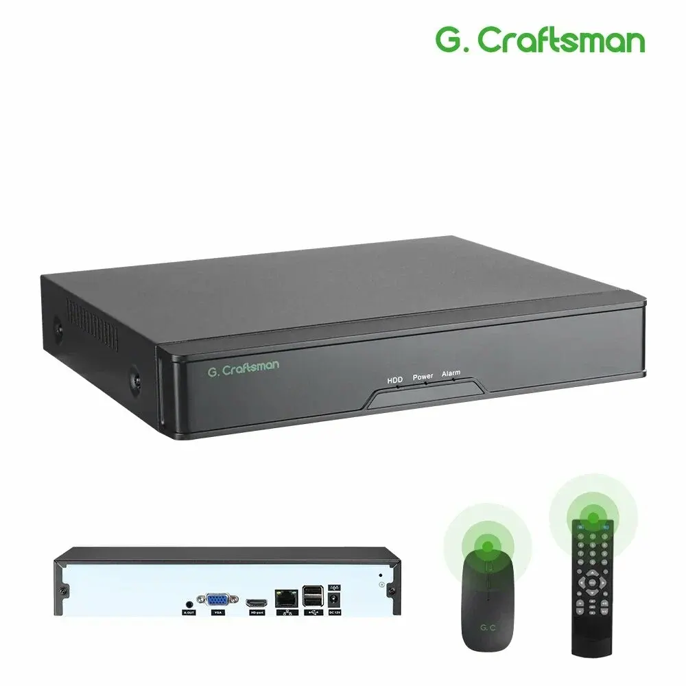 CRAFTSMAN GU-N8016H1 | NVR 16 kanal 8MP 4K