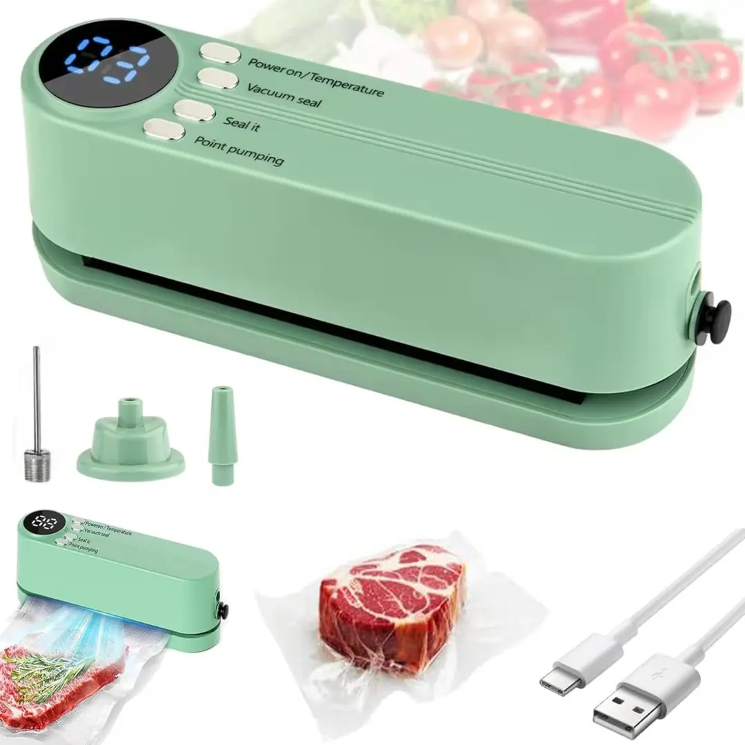 PORTABLE MINI VACCUM SEALER DK00001215 | Göçme vakuum gaplaýjy