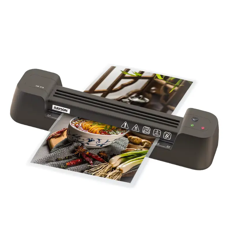 RAYSON LM216 | Laminator A4 230mm Gyzgyn/Sowuk 2 rolikli