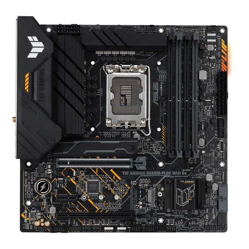 ASUS TUF GAMING B660M-PLUS WIFI D4 | Motherboard LGA1700 DDR4 WiFi6