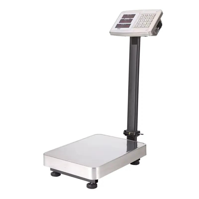 SCALE TCS-K3-SS | Platform Scale 500kg Stainless Steel LCD