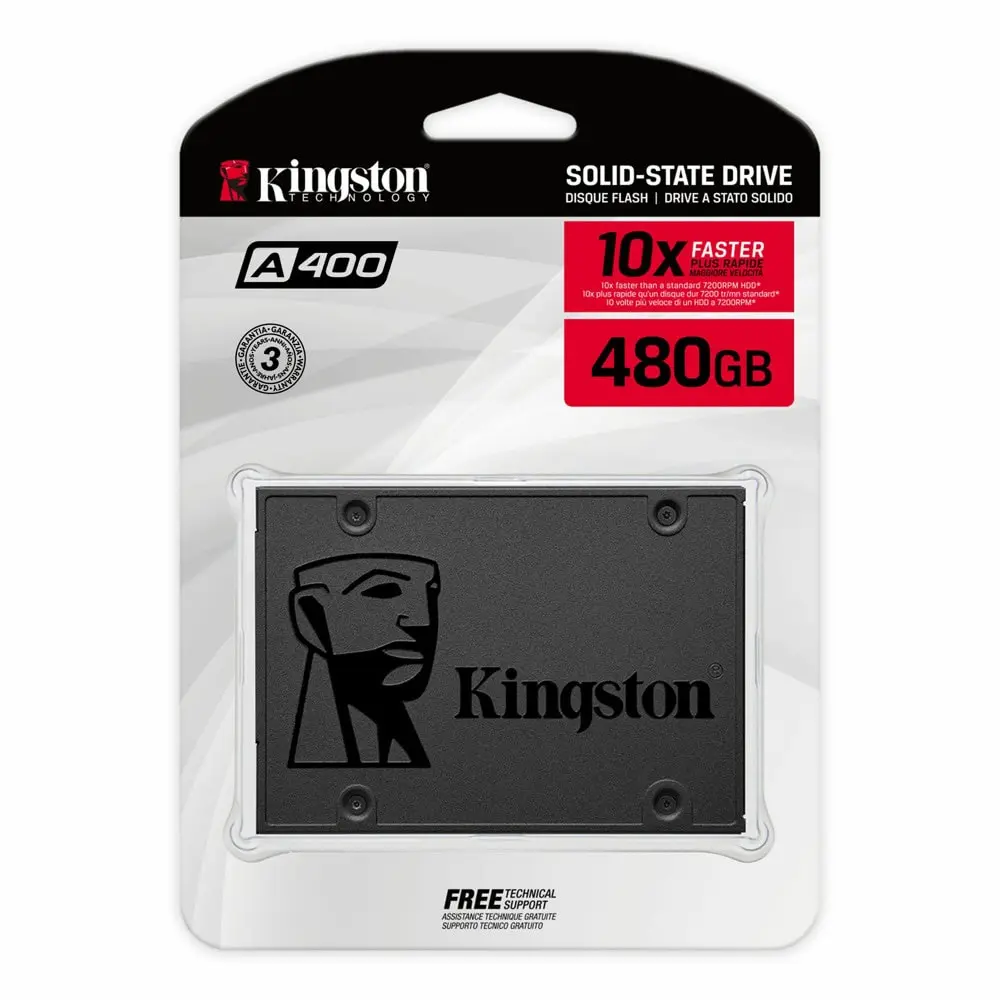 Kingston SA400S37 | SSD 480ГБ SATA III 6Гб/с