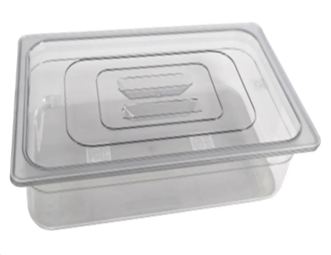 13.02 L PET Plastic Container with Lid