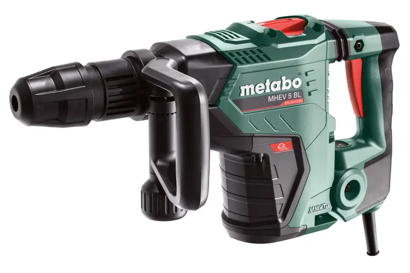 Отбойный молоток METABO MHEV 5 BL, 1100Вт, бесщеточный, SDS-max, 7,1Дж
