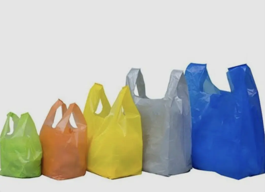 35 Height | Polyethylene T-Shirt Bags